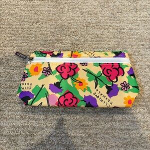 Clinique x Donald Robertson Small Makeup/Cosmetic Bag